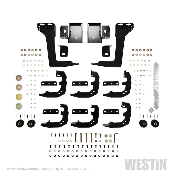 Westin Automotive 19-C RAM 1500 CREW CAB(EXCL.REBEL) (6.5BED) SS PRO TRAXX 5 OVAL W2W NERF BARS 21-534720 - main